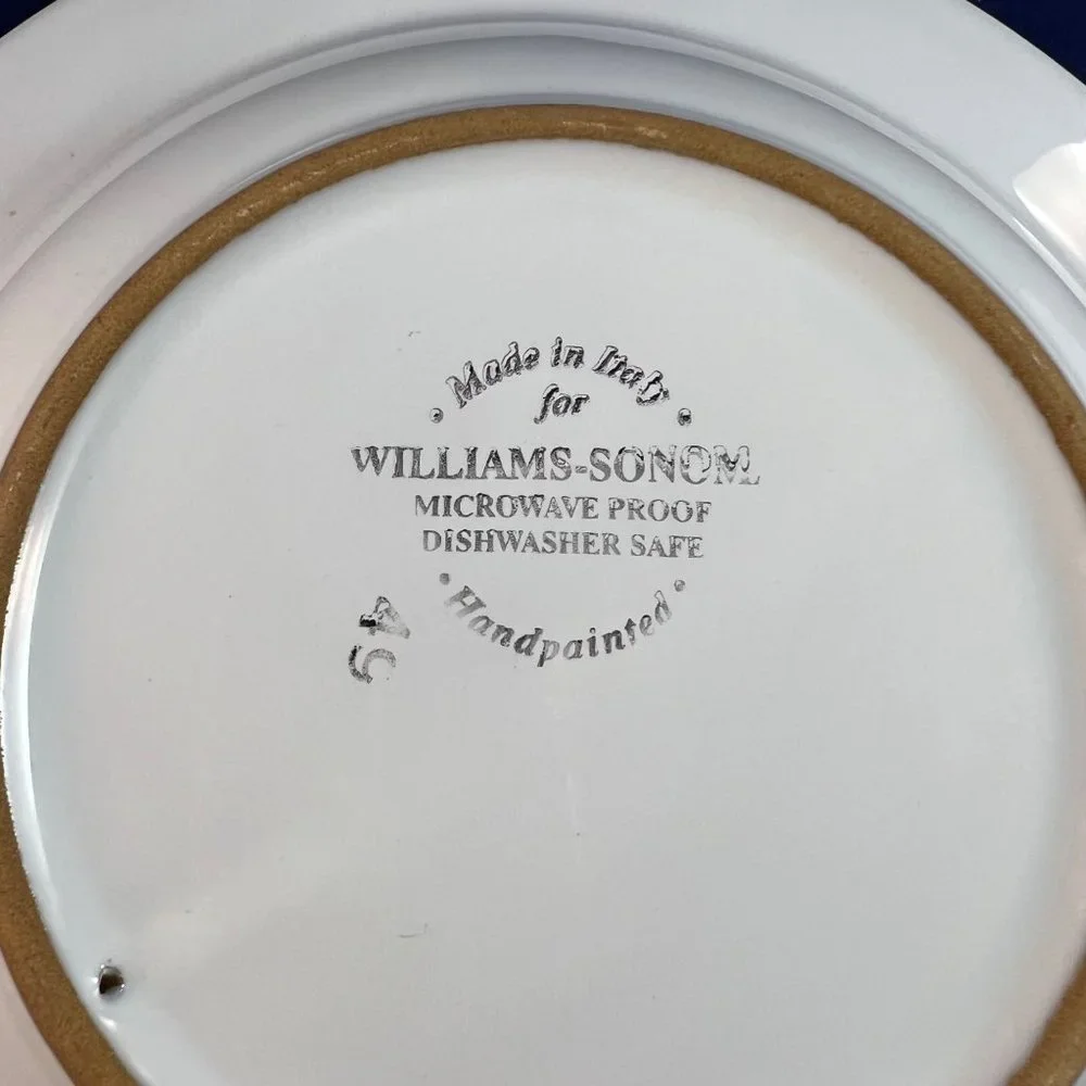 Williams Sonoma Tournesol Soup Pasta Bowls Lot of 2